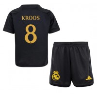 Real Madrid Toni Kroos #8 Tredje Tröja Barn 2023-24 Kortärmad (+ Korta byxor)